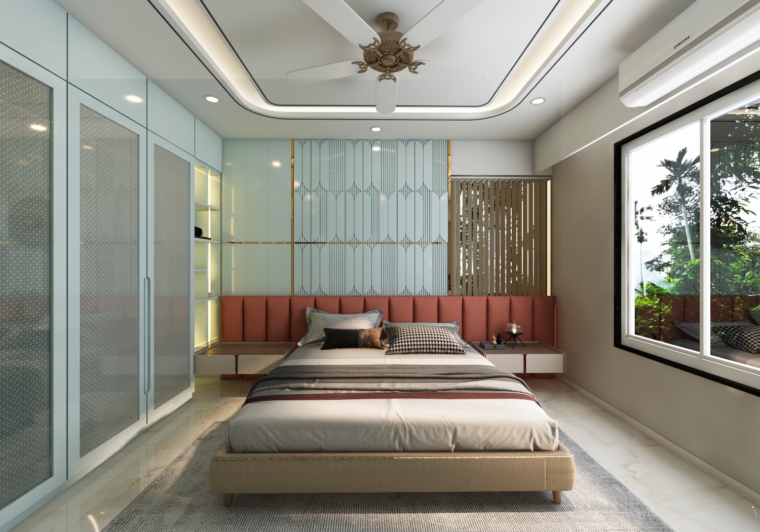 Minimalist Architectural Interior Suite